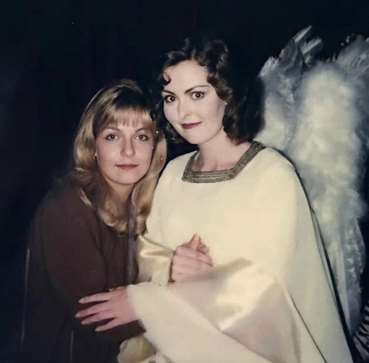 Photo of Laura and her angel